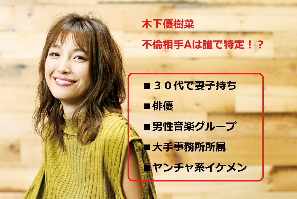 相手 木下 優樹 俳優 菜